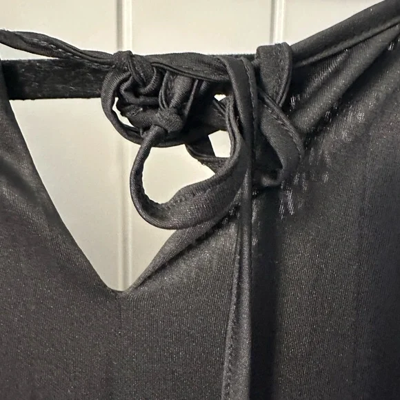 Mossimo Maxi Black Sleeveless Dress Large - Picture 6 of 8